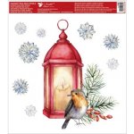 ANDĚL Okenní fólie Ptáci 30 x 33,5 cm – Zboží Dáma