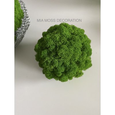 Mia Moss decoration - MECHOVÁ DEKORACE - mechové koule - Ø cca 17cm – Zboží Mobilmania