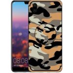 Army hybridní gelový obal na Huawei P20 - oranžový – Zboží Mobilmania