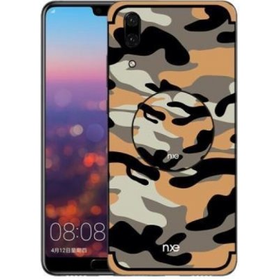 Army hybridní gelový obal na Huawei P20 - oranžový – Zboží Mobilmania