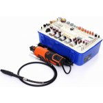 KRAFT&DELE KRAFT&DELE Mini bruska 270 W + 218dílná sada příslušenství KD10751 – Zboží Dáma