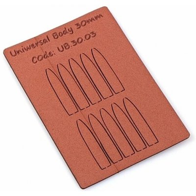 Hends Pěnová Tělíčka Universal Body Brown 20mm – Hledejceny.cz