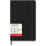 Moleskine A5 denní 2026-27 černý – Zboží Dáma