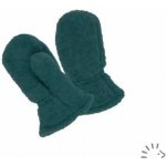 Merino-fleece rukavičky Iobio smaragdově zelené – Zboží Dáma