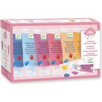 Djeco prstové barvy v tubě pastelové – Zboží Dáma