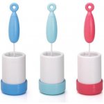 Suavinex kartáč na čištění lahví DUO se stojanem Modrá – Hledejceny.cz