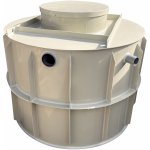 Česká nádrž Samonosný šestikomorový septik 10m³ – Zboží Mobilmania