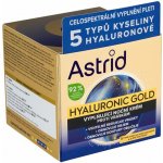 Krém Astrid Hyaluronic Gold vyplňující noční 50 ml – Zboží Mobilmania