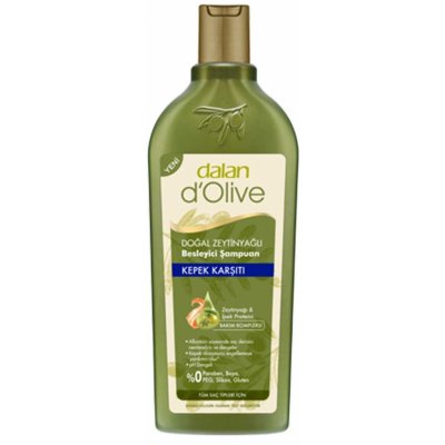 Dalan d Olive Anti Dandruff s olivovým olejem šampon na vlasy proti lupům 400 ml