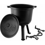 zahrada-XL Litinový hrnec 4,2 L Dutch Oven s příslušenstvím – Zboží Dáma