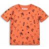 Kojenecké tričko a košilka Minoti Tričko chlapecké s krátkým rukávem Baby oranžová