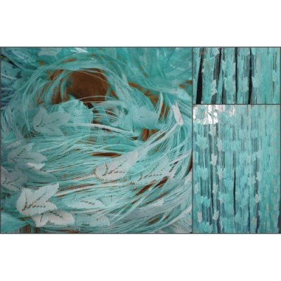 Provázková záclona Ambiance -16-tyrkysová, výška 180 cm – Zboží Mobilmania