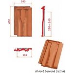 Tondach Brněnka/Renoton 14 taška základní režná – HobbyKompas.cz