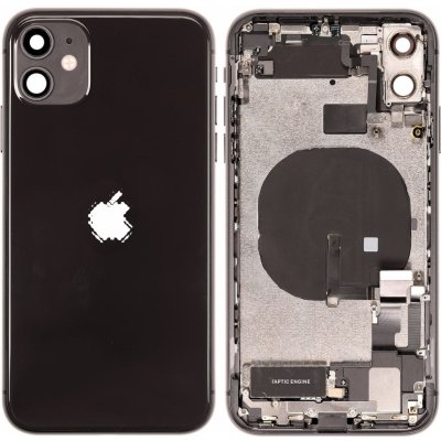 Kryt Apple iPhone 11 Zadní Housing s Malými Díly černý – Zboží Mobilmania