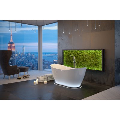Besco VIYA - 170 x 72 cm VANAND17W – Hledejceny.cz