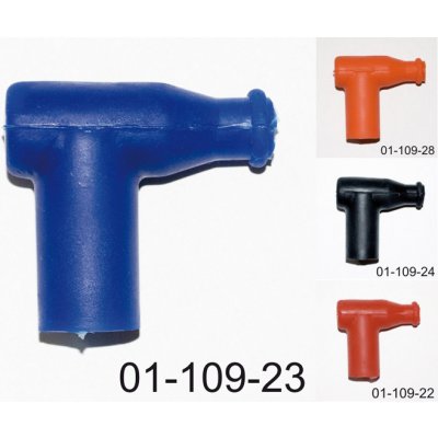 PSYCHIC fajfka na zapalovací svíčky ohnutá barva světle modrá (NGK TB05) | Zboží Auto