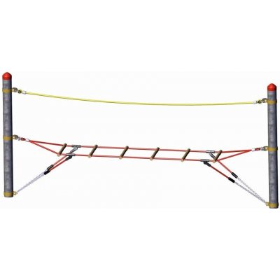 Haiger provazový žebřík pro ocelové sloupky – Sleviste.cz