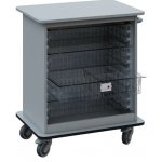 DEXTER 22 TRANSPARENT vozík boxový, otevřený, 880x750x520 mm, šedá – Hledejceny.cz