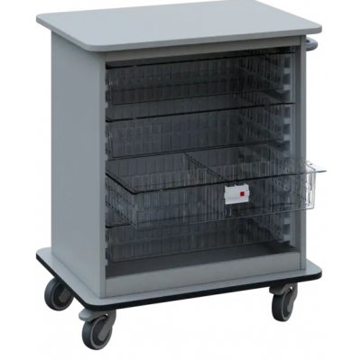 DEXTER 22 TRANSPARENT vozík boxový, otevřený, 880x750x520 mm, šedá – Hledejceny.cz