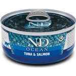 N&D Cat Ocean Adult Tuna & Salmon 70 g – Hledejceny.cz