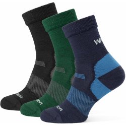 Warg pánské ponožky Merino Hike M 3-pack mix1