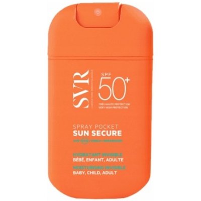 SVR Sun Secure sprej na opalování SPF50+ Moisturising Invisible Pocket Spray 20 ml – Hledejceny.cz