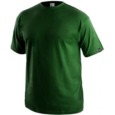 Tričko CXS DANIEL krátký rukáv lahvově zelená