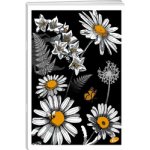 Elisa Designový sešit A4 40ls linka Květiny mix – Zboží Dáma