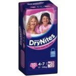 Huggies Dry nites absorbční kalhotky 4-7 let/girls/17-30 kg 10 ks – Hledejceny.cz