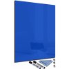 Tabule Glasdekor Magnetická skleněná tabule 120 x 90 cm královská modrá
