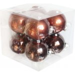 J&M Home International LTD. Koule sklo 8cm/8ks hnědá – Hledejceny.cz