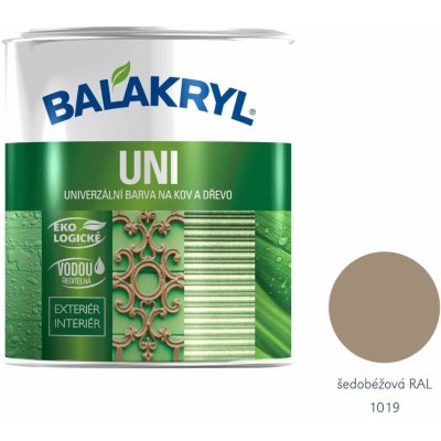 Balakryl Uni Satin 0,7 kg šedobéžová – Zbozi.Blesk.cz