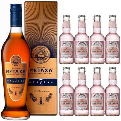 Metaxa 7* 40% 1 l (kazeta) – Sleviste.cz