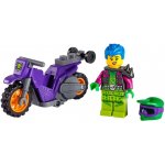 LEGO® City 60296 Kaskadérská wheelie motorka – Zboží Živě