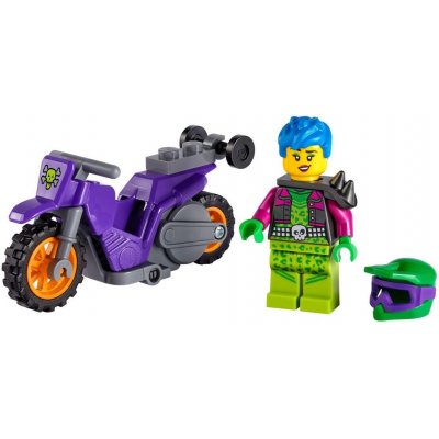 LEGO® City 60296 Kaskadérská wheelie motorka – Hledejceny.cz