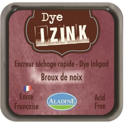 Aladine Razítkovací polštářek Izink Dye kaštanově hnědá – Zboží Mobilmania