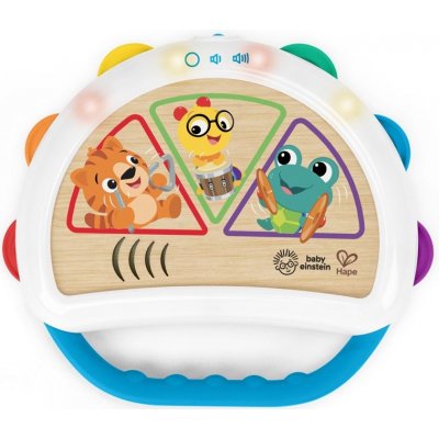 BABY EINSTEIN Hračka hudební tamburína Tap & Shake Magic Touch HAPE – Zbozi.Blesk.cz