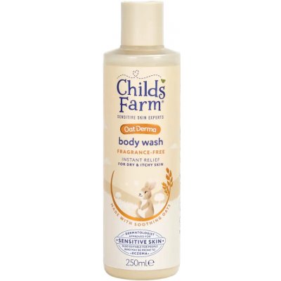CHILDS FARM OatDerma bublinková koupel bez parfemace 250 ml – Sleviste.cz