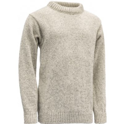 Devold Nansen Wool Sweater unisex svetr grey melange