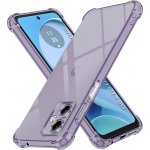 Techsuit Nárazuvzdorný průhledný silikon Motorola Moto G14 Smoke Black – Zboží Živě