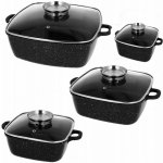 Zilner Sada titanových hrnců MRAMOR INDUKCE 8 ks – Zboží Dáma