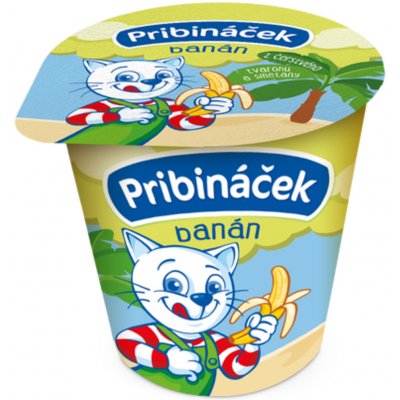 Pribináček Banán 125 g – Zboží Mobilmania