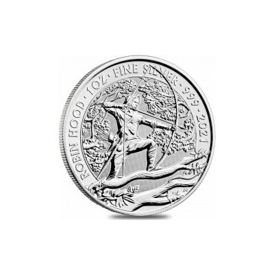 The Royal Mint stříbrná mince Mýty a legendy - Robin Hood 2021 1 oz – Zbozi.Blesk.cz