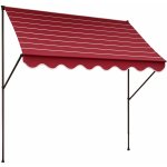 Angerer Upínací markýza béžová s hnědými pruhy, 350 cm – Hledejceny.cz