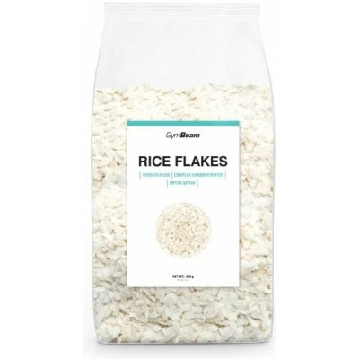 GymBeam Rice flakes 0,5 kg – Zboží Dáma