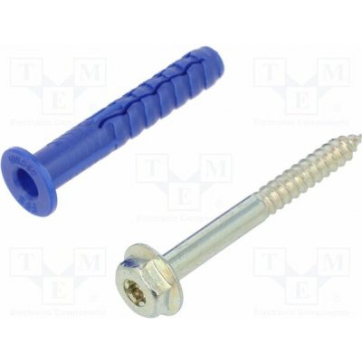 RAWLPLUG R-FFS-N-10K060 Hmoždinka; se šroubem; 10x60; pozinkovaná ocel; FFS; 50ks; 10mm – Hledejceny.cz