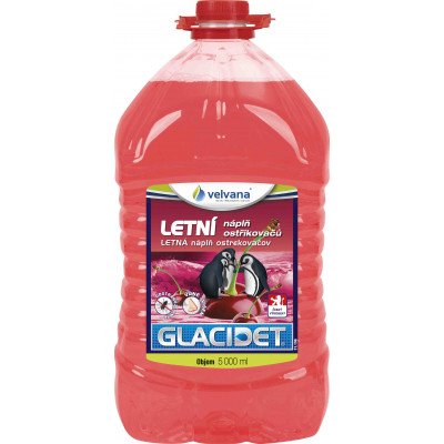 Velvana Glacidet Letní kapalina do ostřikovačů višeň 5 l – Zbozi.Blesk.cz