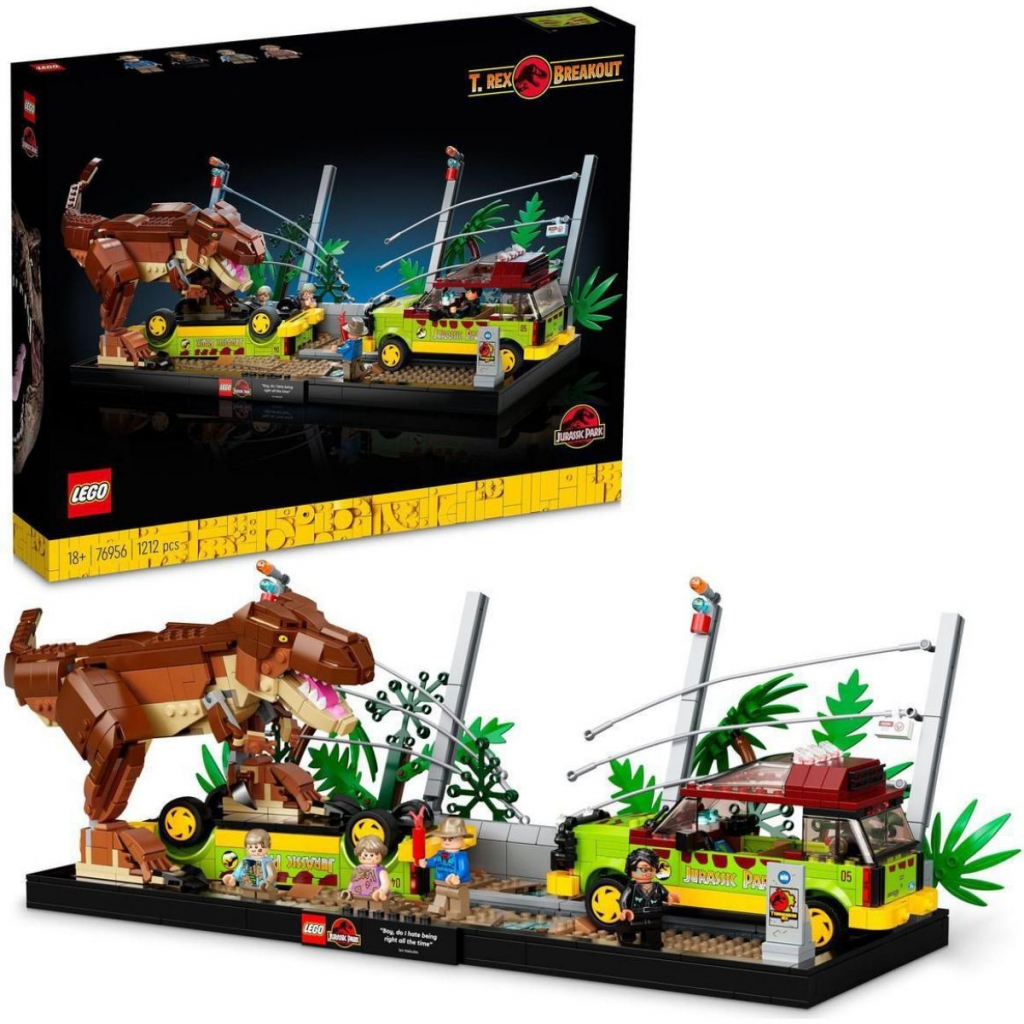 LEGO® Jurassic World 76956 Útěk T. rexe od 2 089 Kč - Heureka.cz