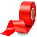 Saténová stuha široká červená – Hledejceny.cz