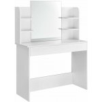 ModernHome PWSHT-20 toaletní stolek s velkým zrcadlem bílý – Zboží Mobilmania